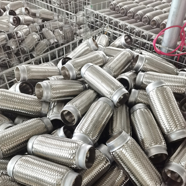 Tubo flexível de escape de aço inoxidável de 2 polegadas para vans de carros e pequenos geradores