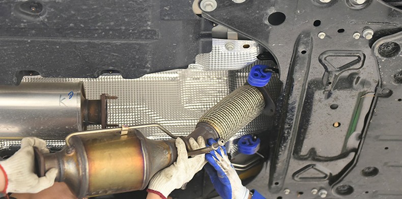 cenários de aplicação de tubo flexível de exaustão de malha trançada