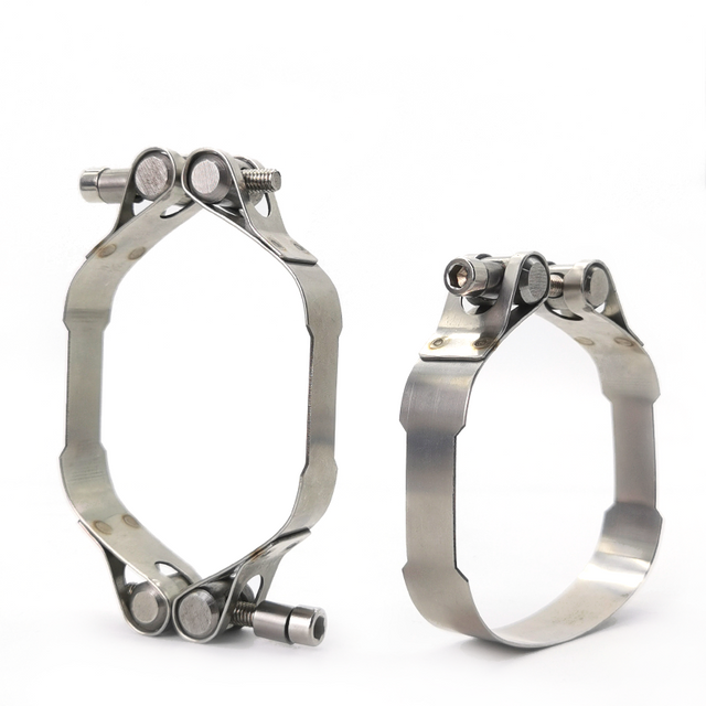 Grampo de mangueira de parafuso duplo e parafusos pesados