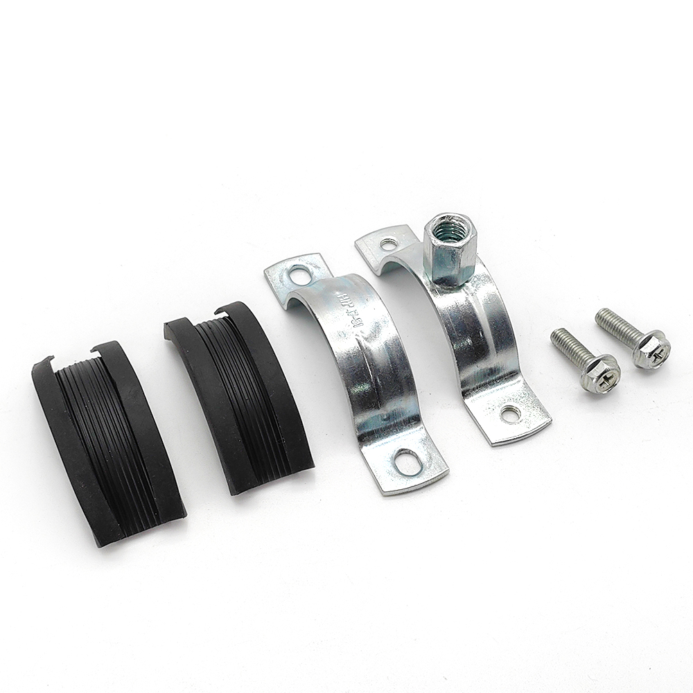 Braçadeira para tubo resistente com borracha M8 / M10