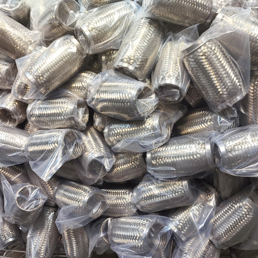 Exaustão tubo flexível com intertravamento