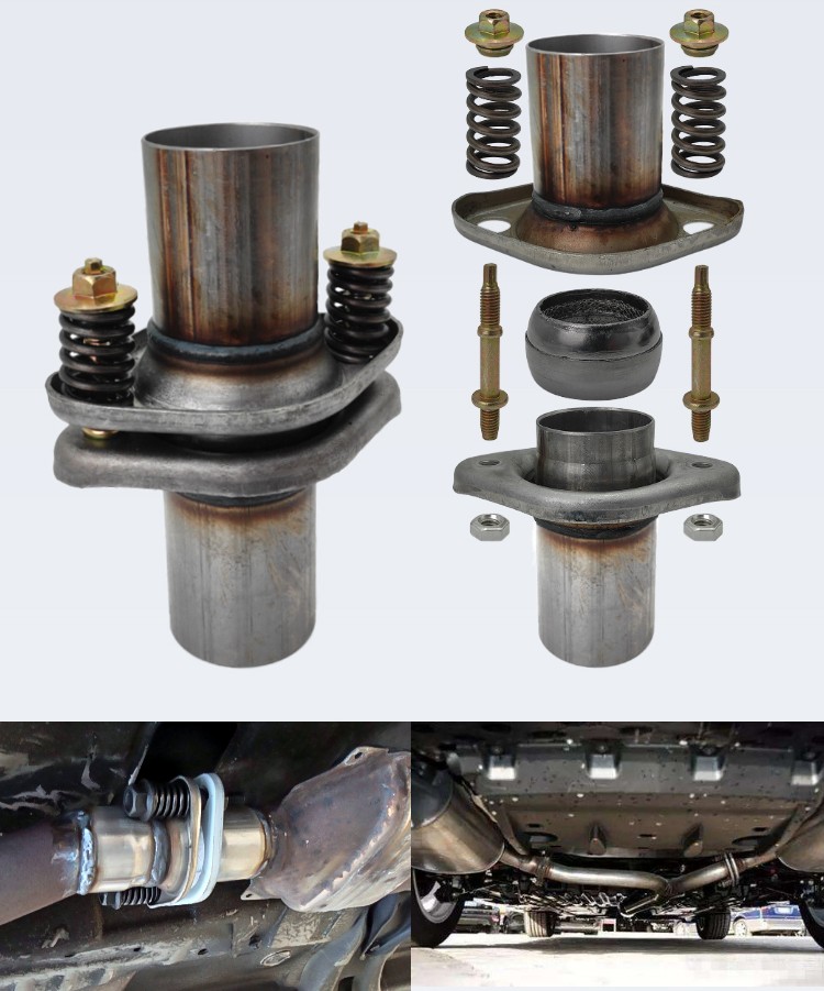 ball flange exhaust connector junta de escape de esfera e soquete