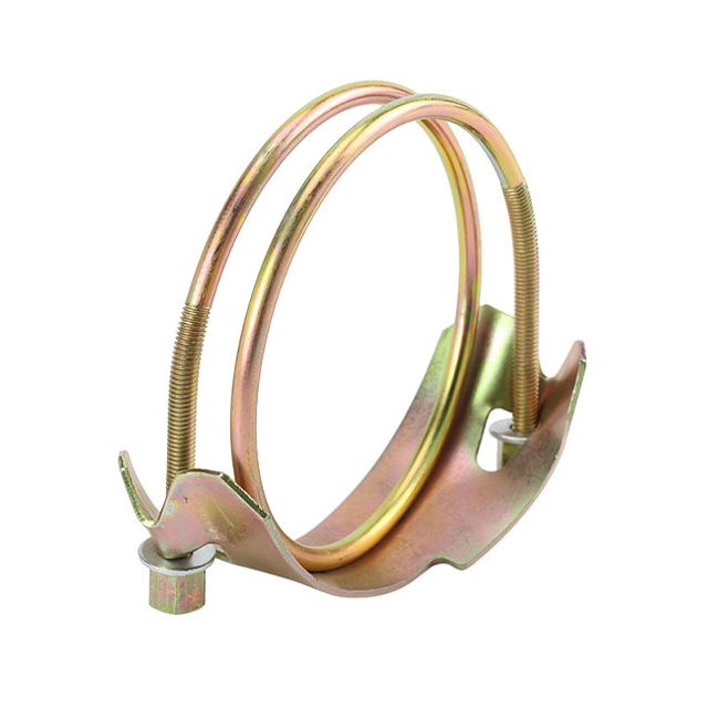 Braçadeira de mangueira de parafuso duplo em espiral