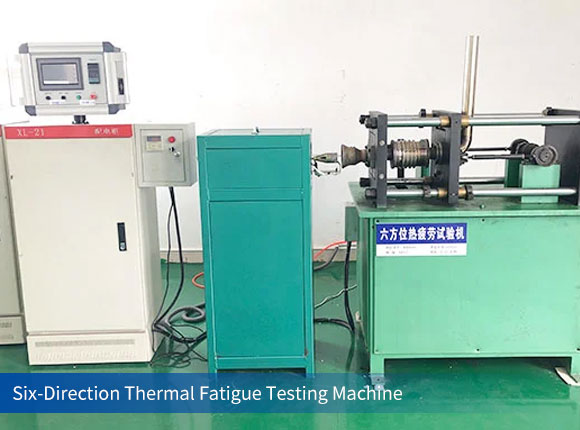 Seis-sentido-térmica de fadiga-teste-máquina