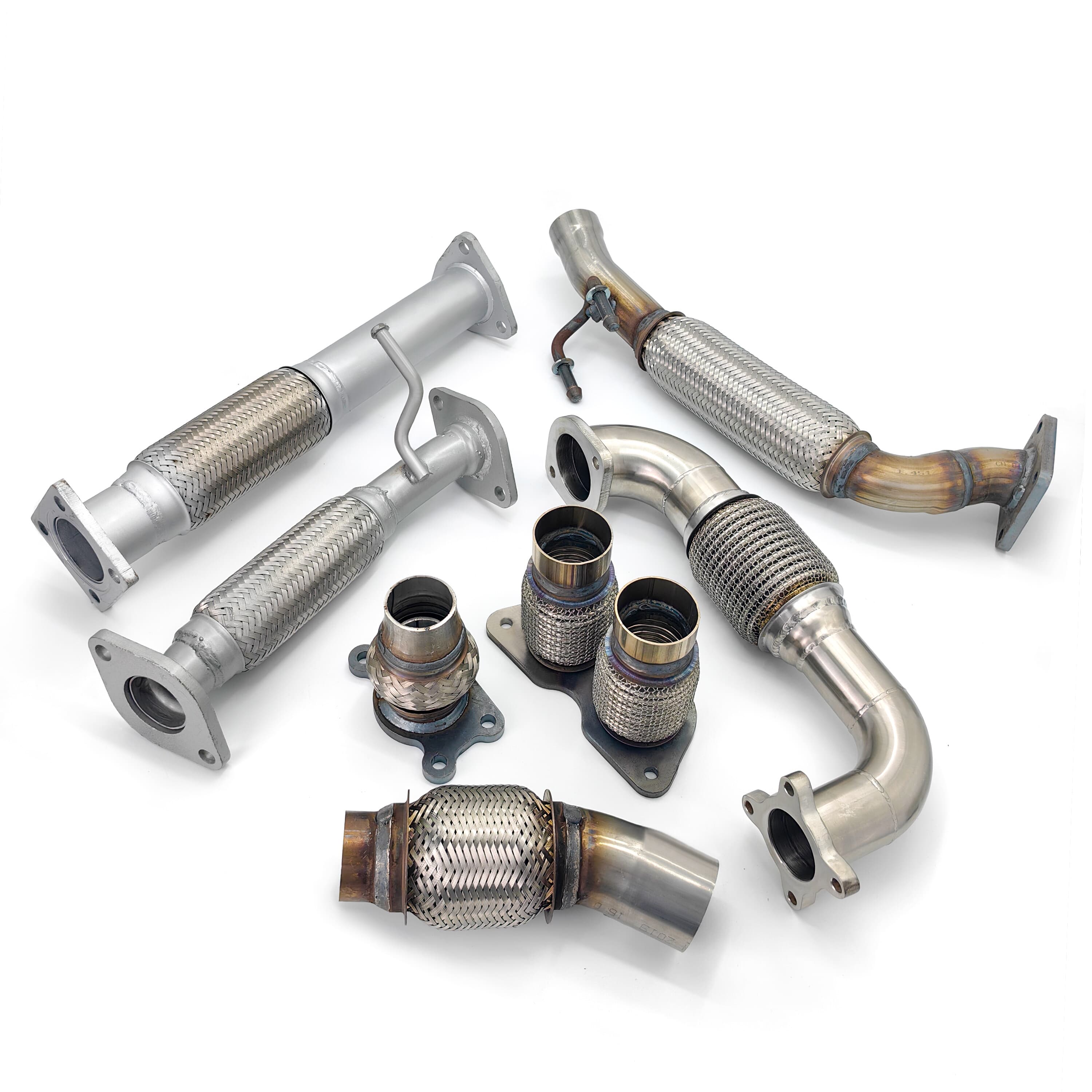 Conjunto de flange de tubo flexível de exaustão YDCT