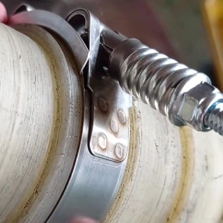 Braçadeira com mola em T para serviço pesado