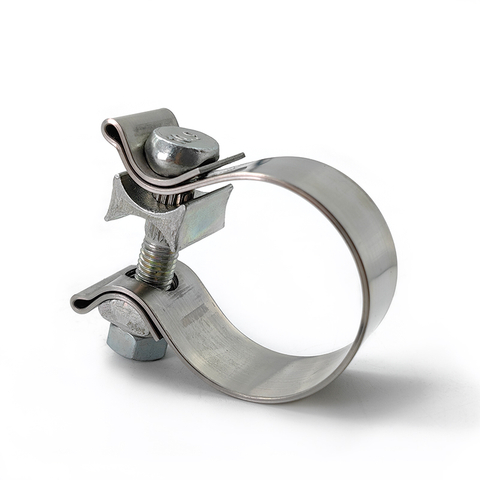 Braçadeira de vedação de banda de escape de aço inoxidável