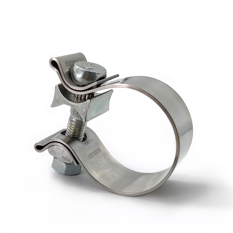 Braçadeira de vedação de banda de escape de aço inoxidável