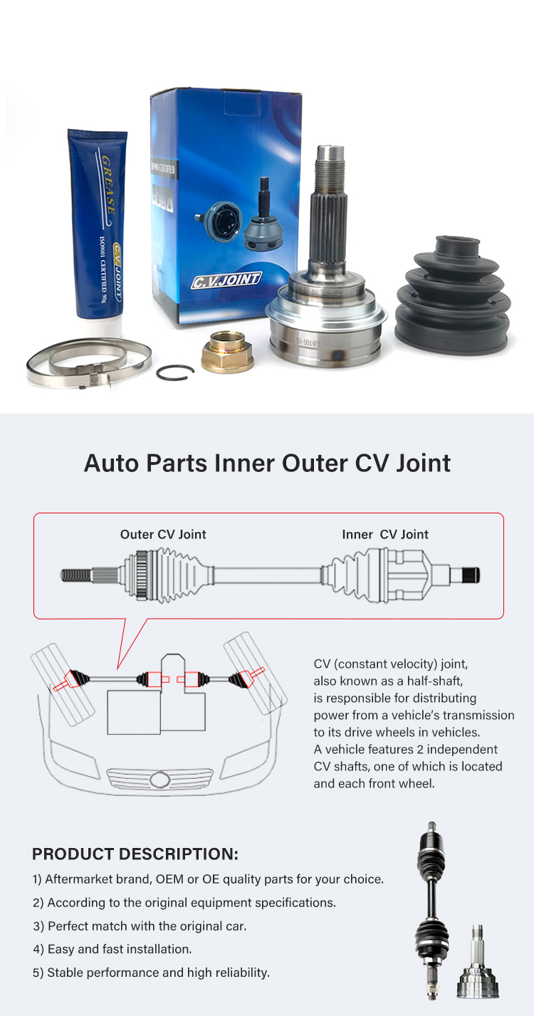 Kit de junta de bota cv 