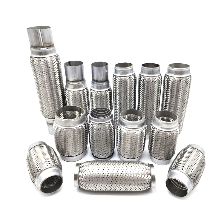 Tubo flexível de escape de aço inoxidável de 2 polegadas para vans de carros e pequenos geradores
