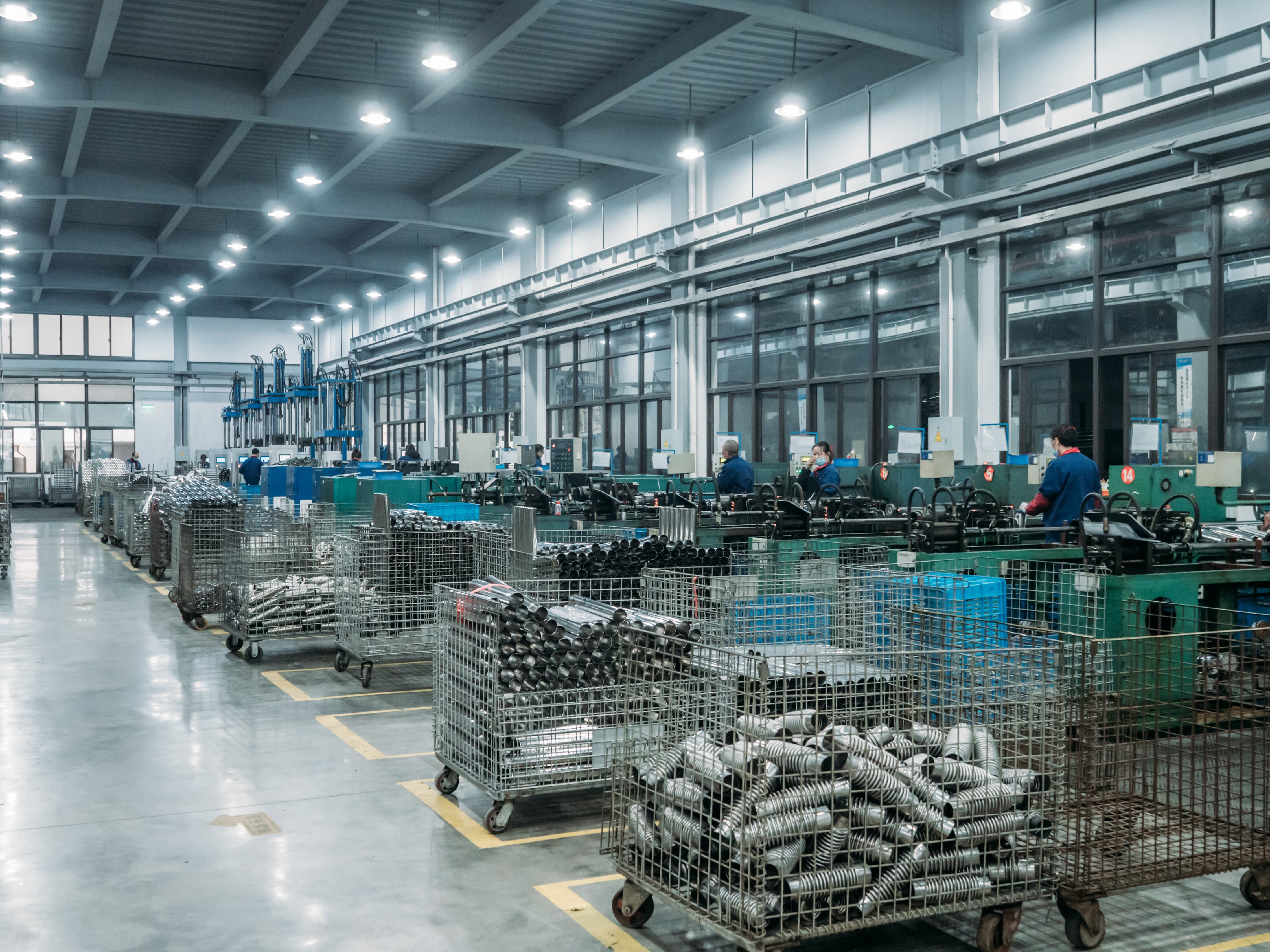 Fábrica de tubos flexíveis de exaustão 