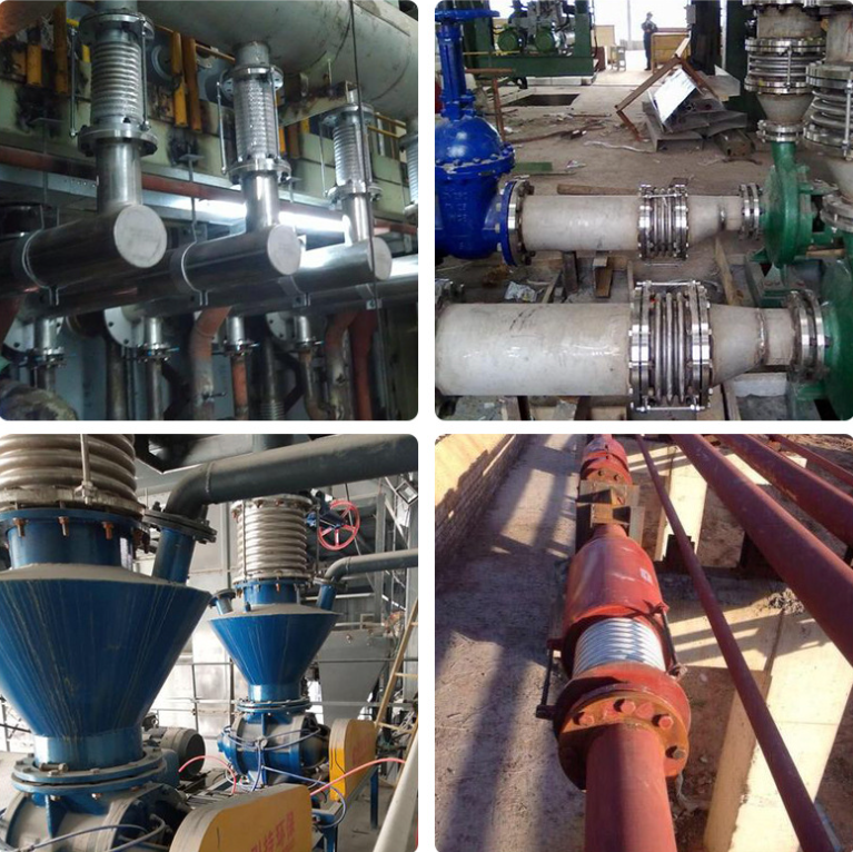 Os cenários de aplicação de compensadores de fole