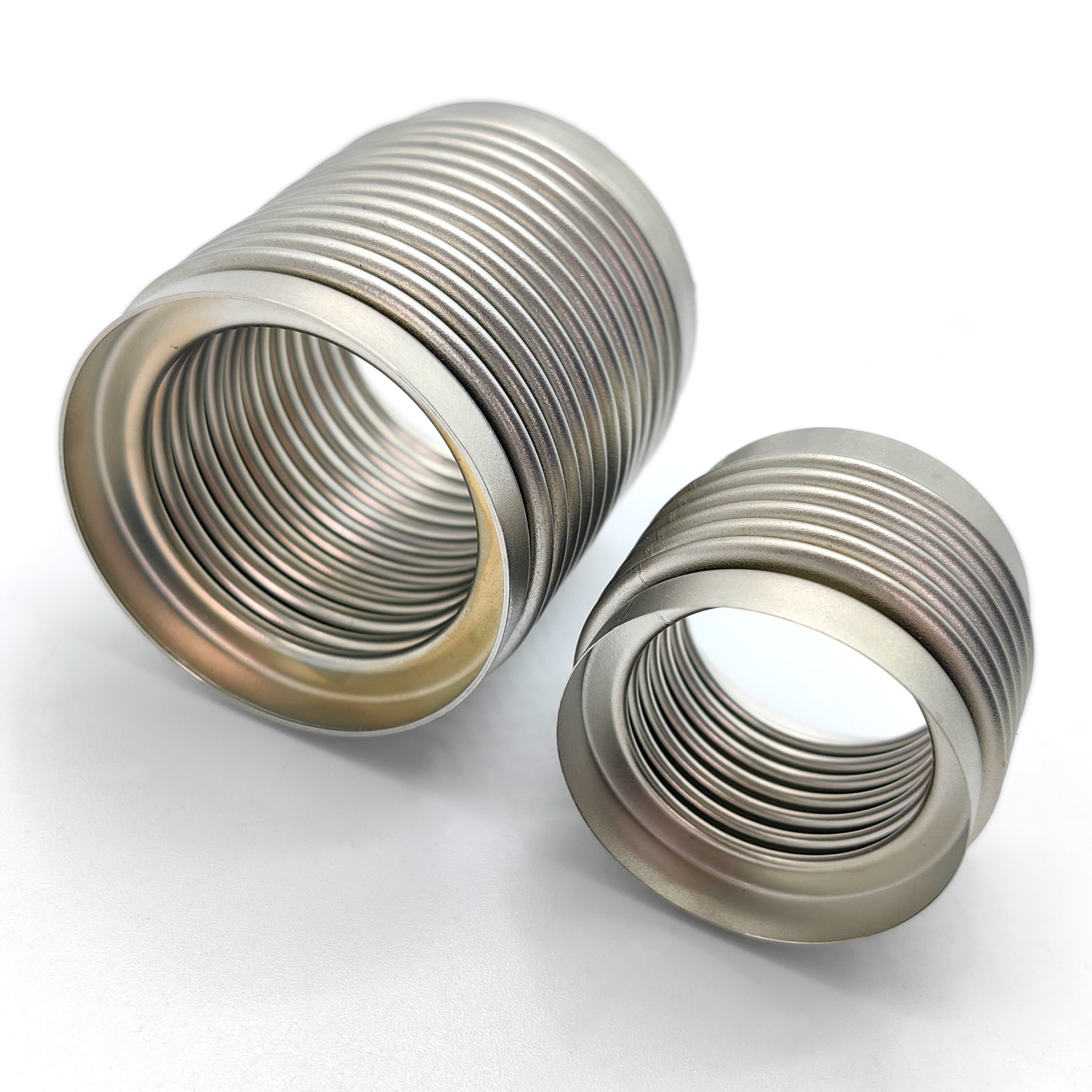 Diagrama de comparação de tubos corrugados de camada única e camada dupla